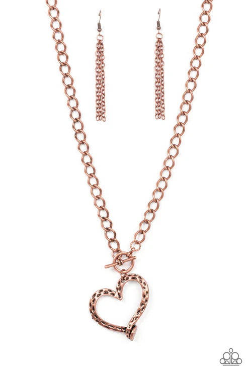 Reimagined Romance - Copper  Necklace