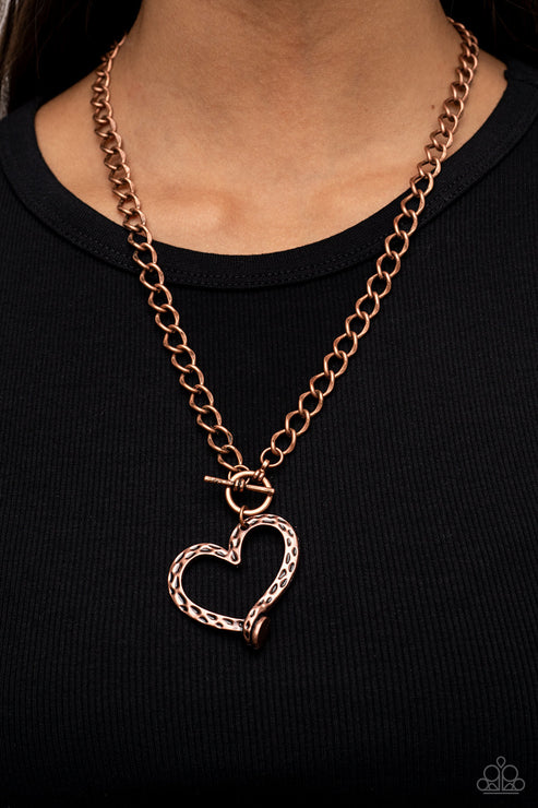 Reimagined Romance - Copper  Necklace