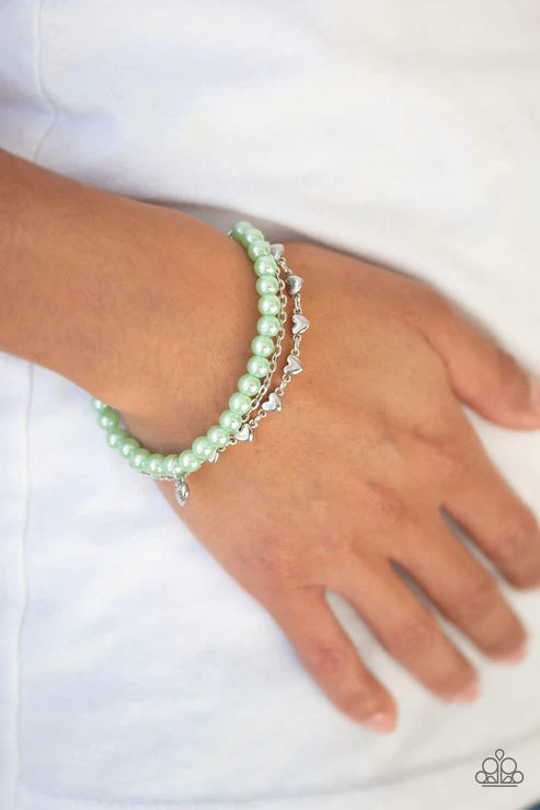 Love Like You Mean It - Green  Bracelet