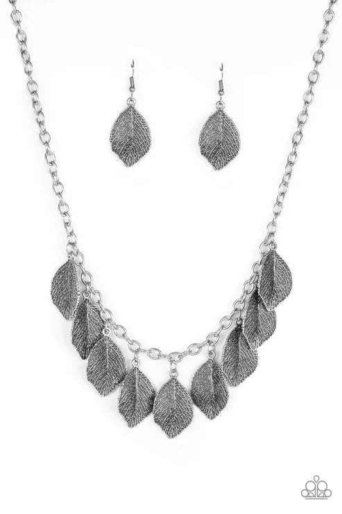 A True Be-LEAF-er - Silver  Necklace