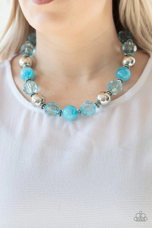 Very Voluminous - Blue  Necklace