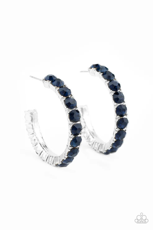 CLASSY is in Session - Blue  Earrings