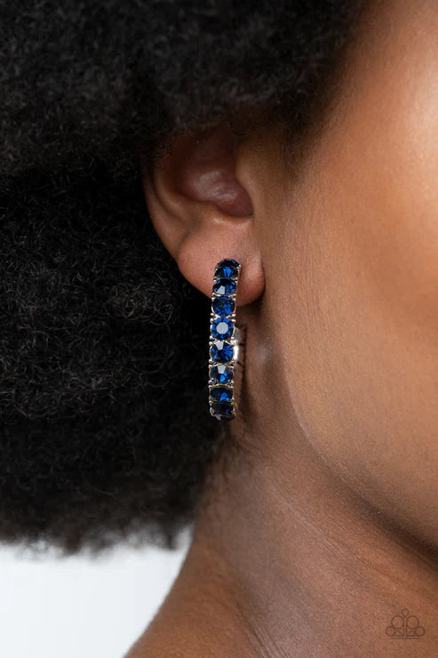 CLASSY is in Session - Blue  Earrings