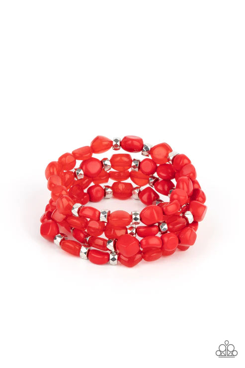 Nice GLOWING! - Red  Bracelet