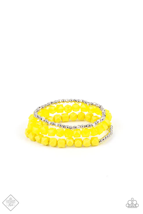 Vacay Vagabond - Yellow  Bracelet