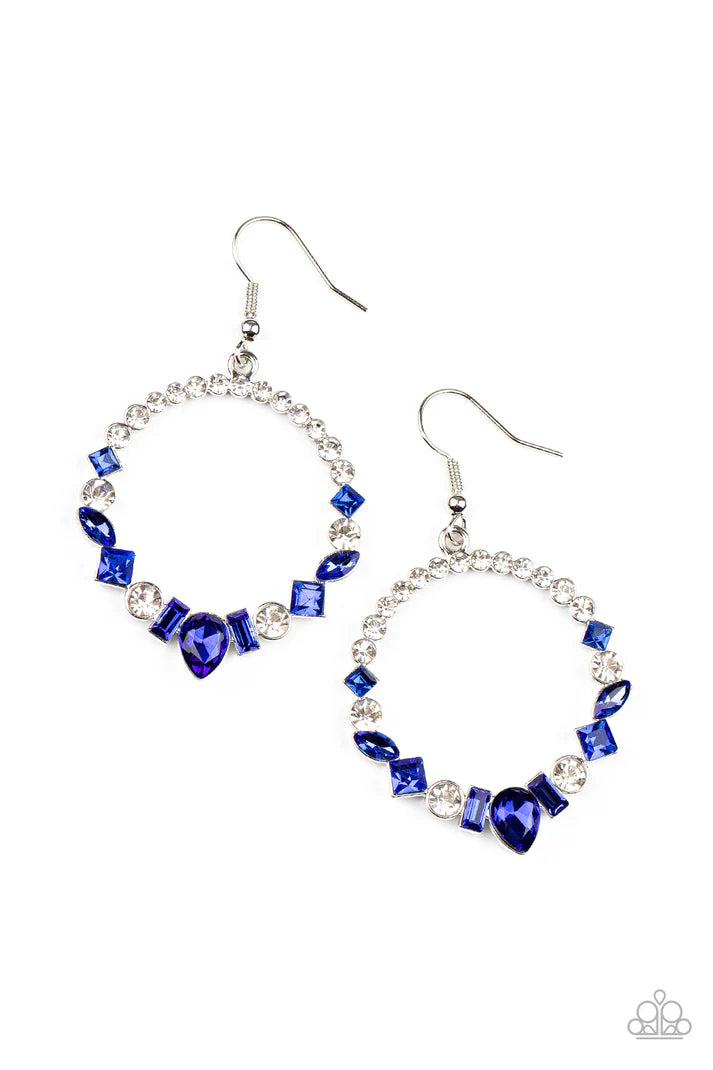 Revolutionary Refinement - Blue  Earrings