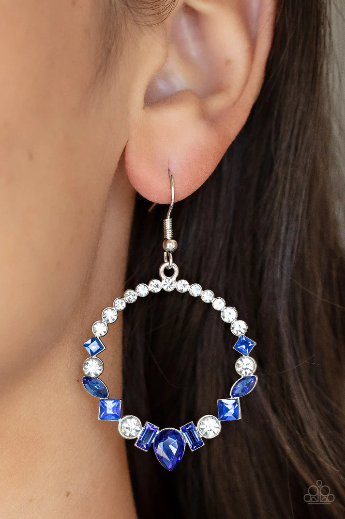 Revolutionary Refinement - Blue  Earrings