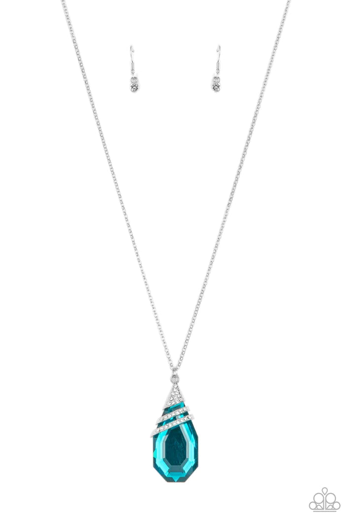 Demandingly Diva - Blue  Necklace