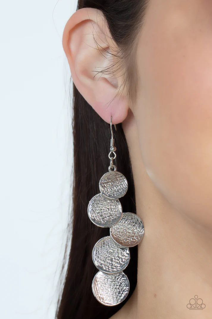 Token Gesture - Silver  Earrings