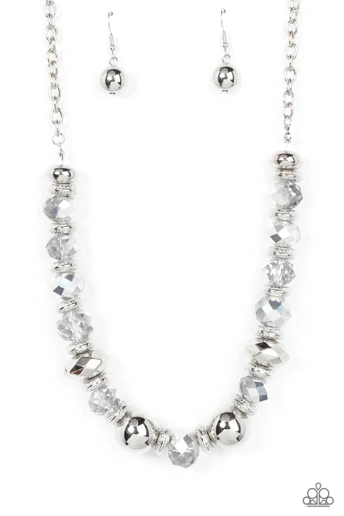 Interstellar Influencer - Silver  Necklace