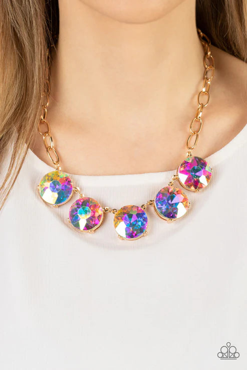 Limelight Luxury - Multi  Necklace