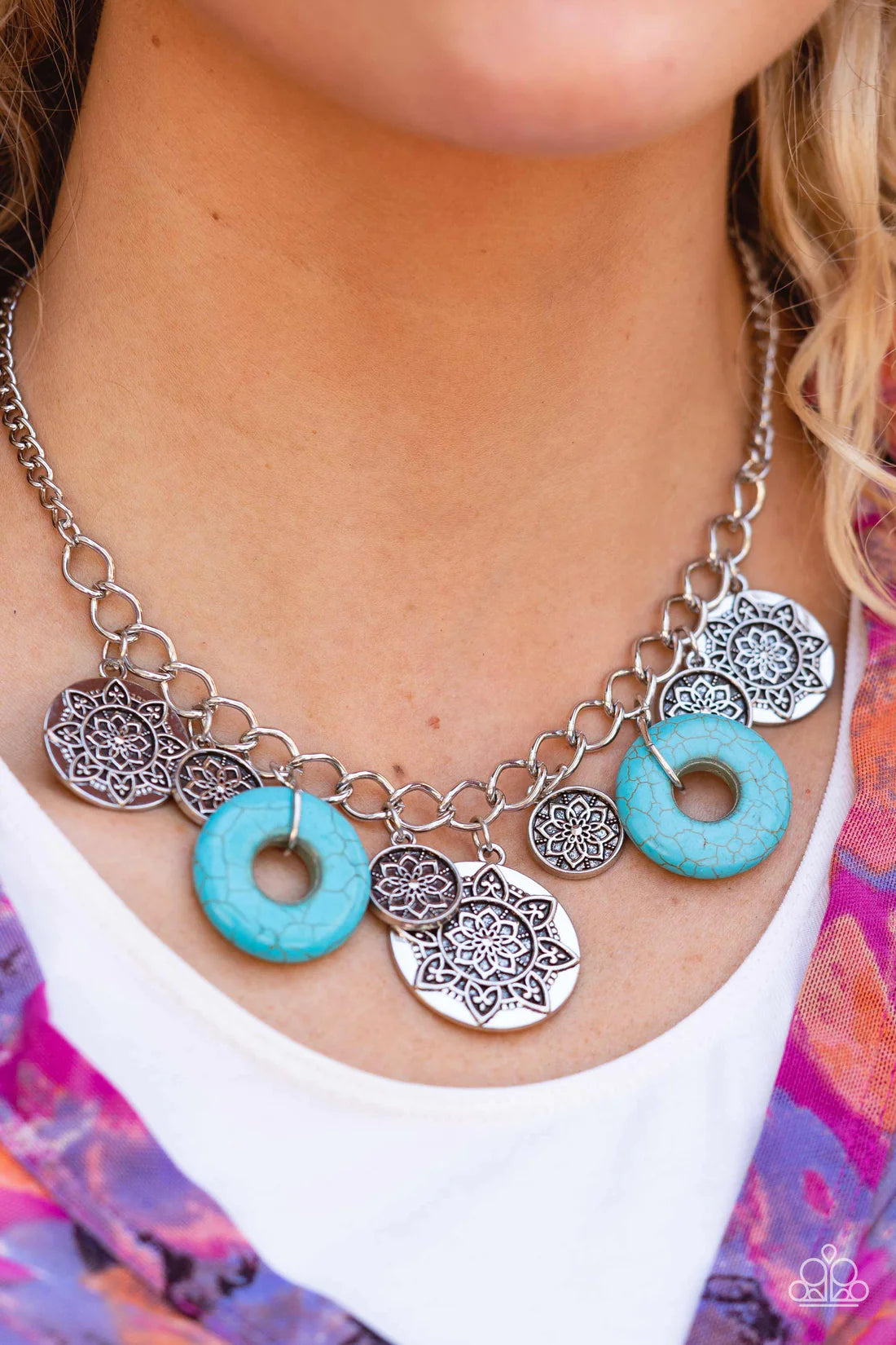 Western Zen - Blue  Necklace