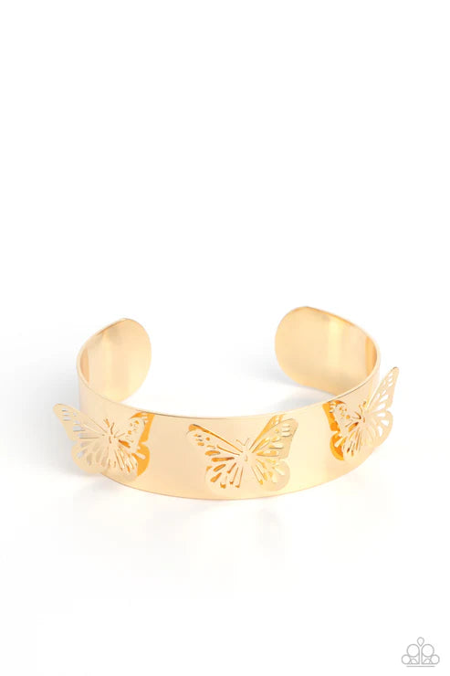 Magical Mariposas - Gold  Bracelet