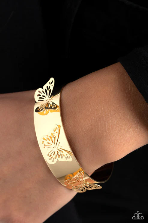 Magical Mariposas - Gold  Bracelet