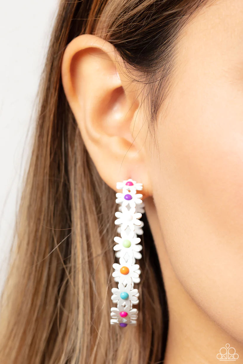 Daisy Disposition - Multi  Earrings