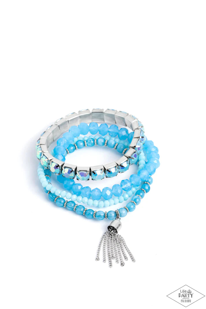 Day Trip Trinket - Blue  Bracelet