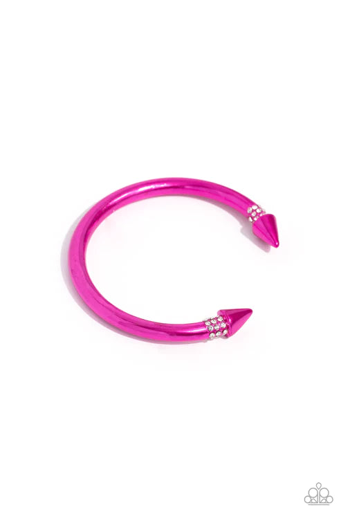 Punky Plot Twist - Pink  Bracelet