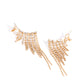 Tapered Tease - Gold Post Earrings