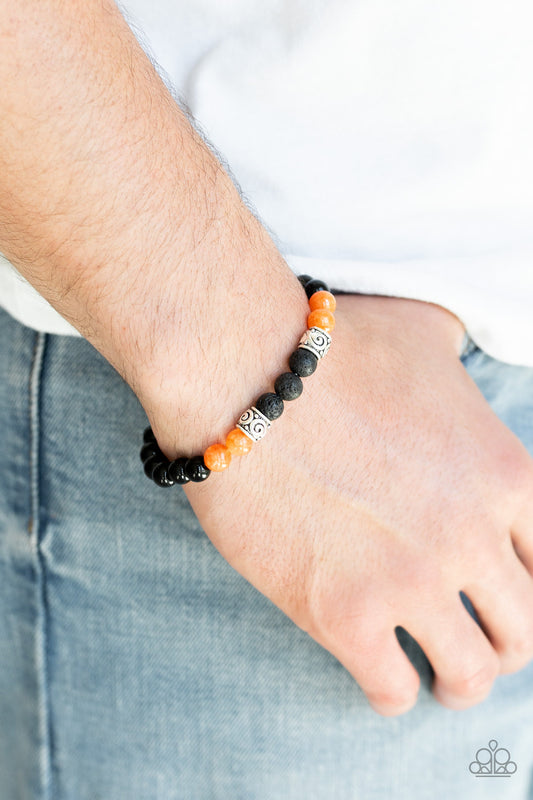 Paparazzi Accessories Proverb - Orange Bracelet