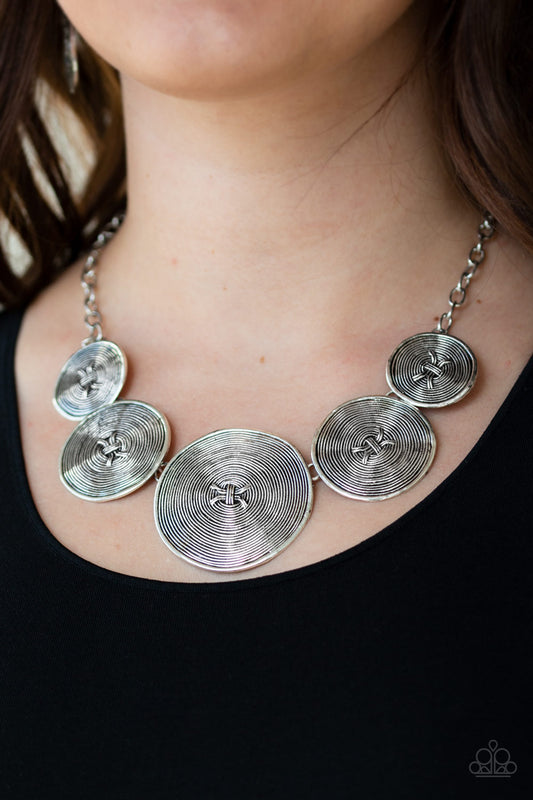 Deserves A Medal - Silver  Necklace